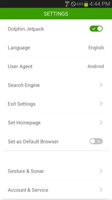 Dolphin Jetpack android App screenshot 7